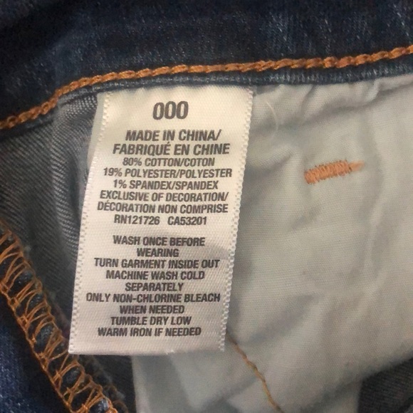 Aeropostale Woman Jean Shorts size 000 - Picture 3 of 3